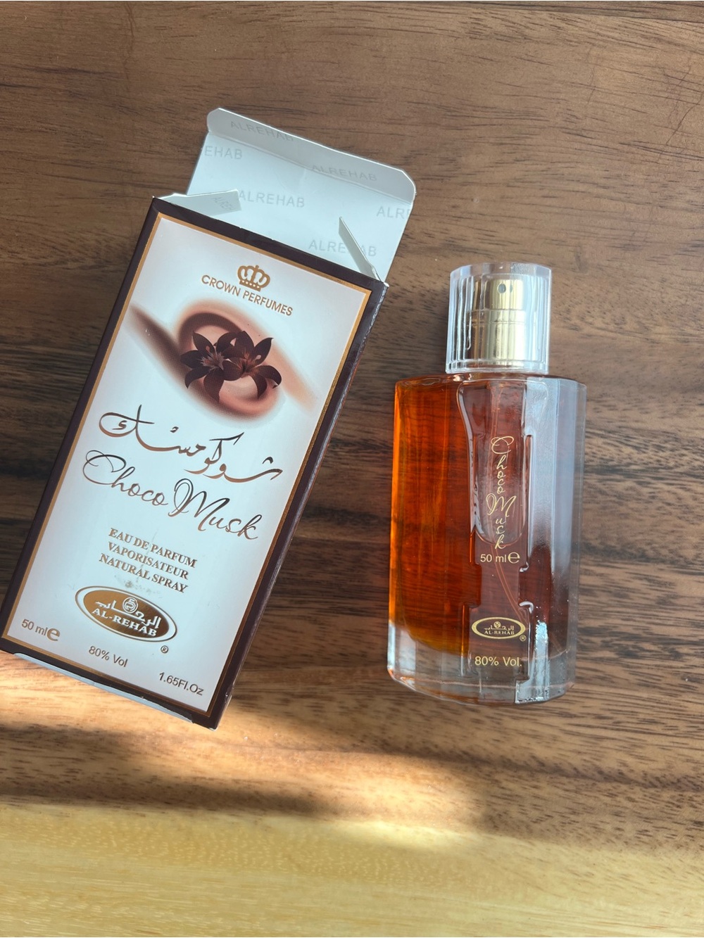 AI Rehab Choco Musk Eau de Parfum for Women - Amber Brown